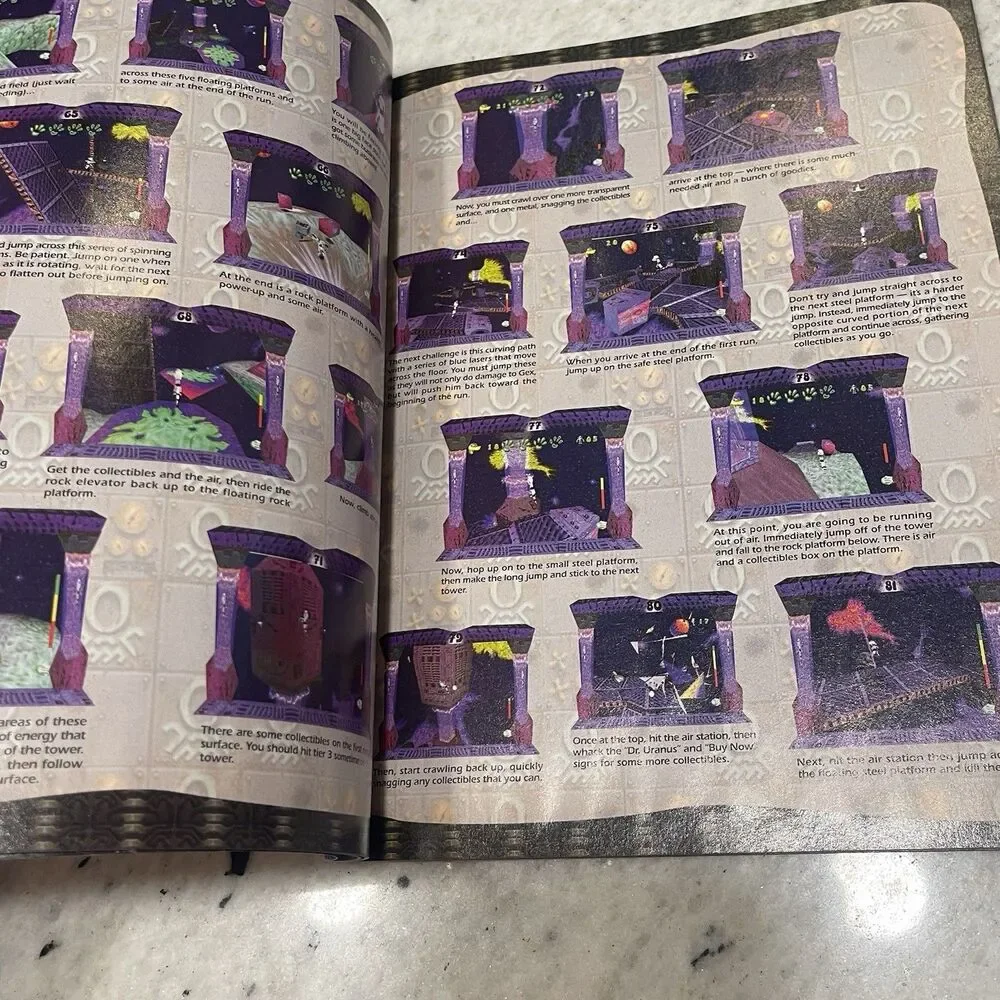 Gex Enter The Gecko (PS 1-PC) Official Strategy Guide By Dimension Rare & Clean
